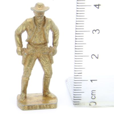 Ü-Ei Soldatini Metallfiguren Beruhmte Westmanner I 06 Sam Bass Messing Opaque