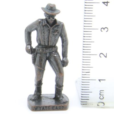 Ü-Ei Soldatini Metallfiguren Beruhmte Westmanner I 07 Wyatt Earp Bruniert