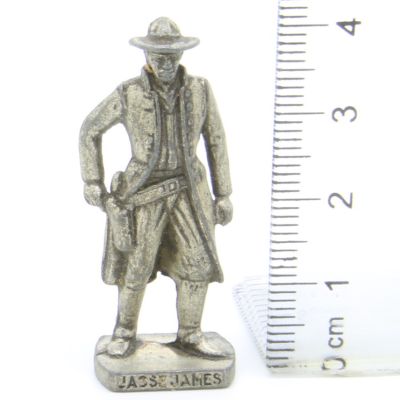 Ü-Ei Soldatini Metallfiguren Beruhmte Westmanner I 08 Jasse James Altsilber