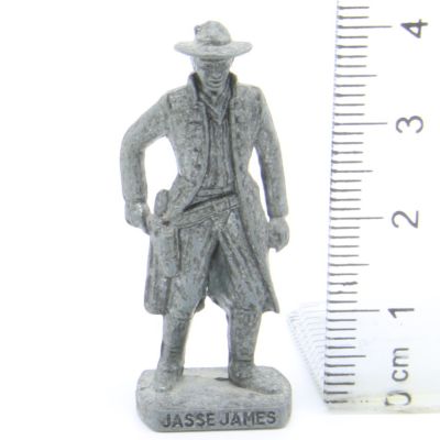 Ü-Ei Soldatini Metallfiguren Beruhmte Westmanner I 08 Jasse James Eisen