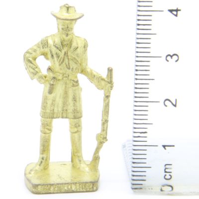 Ü-Ei Soldatini Metallfiguren Beruhmte Westmanner II 04 Buffalo Bill Gold