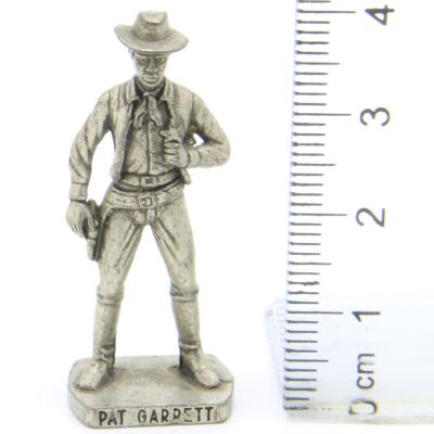 Ü-Ei Soldatini Metallfiguren Beruhmte Westmanner II 06 Pat Garrett Altsilber