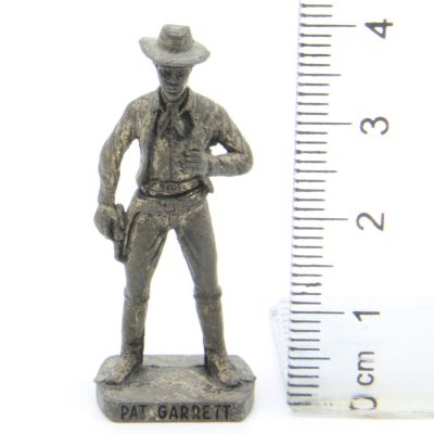 Ü-Ei Soldatini Metallfiguren Beruhmte Westmanner II 06 Pat Garrett Altsilber Dark