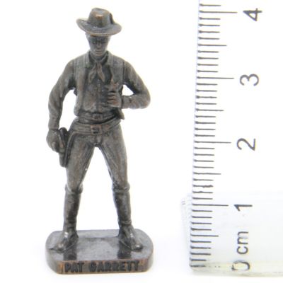 Ü-Ei Soldatini Metallfiguren Beruhmte Westmanner II 06 Pat Garrett Bruniert