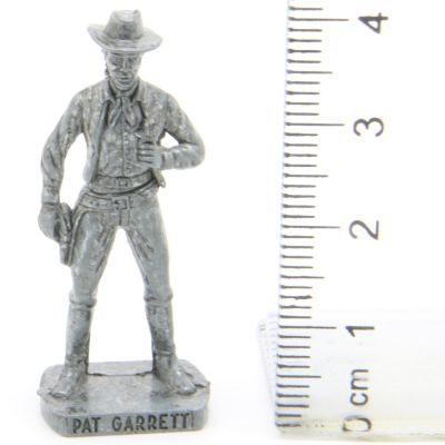 Ü-Ei Soldatini Metallfiguren Beruhmte Westmanner II 06 Pat Garrett Eisen
