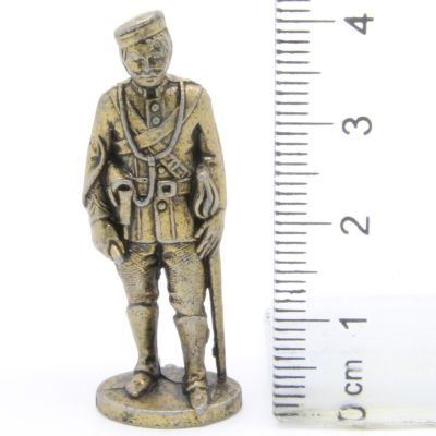 Ferrero Kinder Ü-Ei Soldatini Metallfiguren Britisch-Indien - 1 40mm Messing