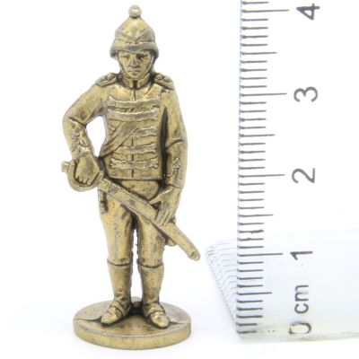 Ferrero Kinder Ü-Ei Soldatini Metallfiguren Britisch-Indien - 2 40mm Messing