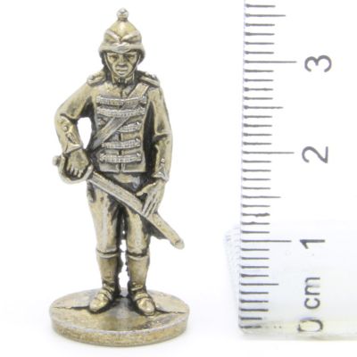 Ferrero Kinder Ü-Ei Soldatini Metallfiguren Britisch-Indien - G38 35mm Messing Eisen