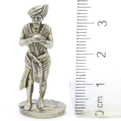 Ferrero Kinder Ü-Ei Soldatini Metallfiguren Britisch-Indien - G39 35mm Messing Eisen