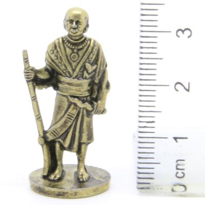 Ferrero Kinder Ü-Ei Soldatini Metallfiguren Britisch-Indien - H47 35mm Messing