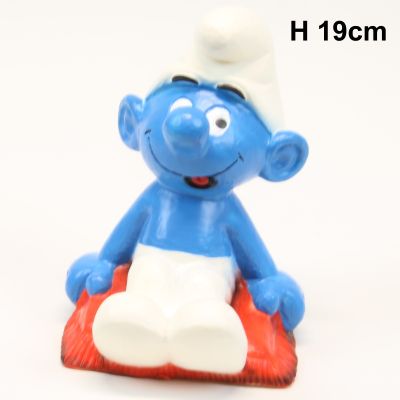 The Smurfs Coinbank Hazero Cushion 1983 H 19cm 01