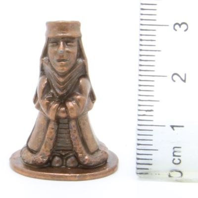 Ferrero Kinder Ü-Ei Soldatini Metallfiguren Die Alte Burg K98 n101 Kupfer Dark