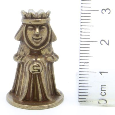 Ferrero Kinder Ü-Ei Soldatini Metallfiguren Die Alte Burg K98 n102 Messing