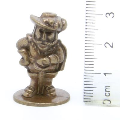Ferrero Kinder Ü-Ei Soldatini Metallfiguren Die Alte Burg K98 n103 Messing