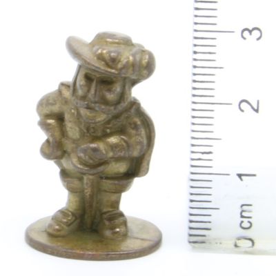 Ferrero Kinder Ü-Ei Soldatini Metallfiguren Die Alte Burg K98 n103 Messing Light
