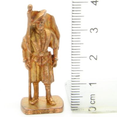 Kinder Ü-Ei Soldatini Metallfiguren Die Schweizer Garde - K96 n77 Kupfer Light