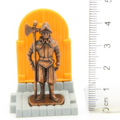 Ü-Ei Soldatini Metallfiguren Die Schweizer Garde - K96 n78 Kupfer Complete