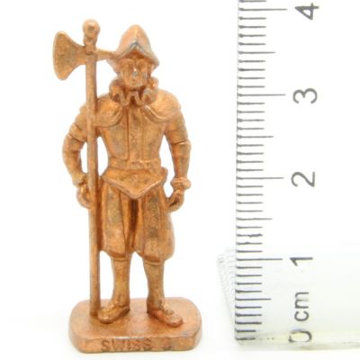 Kinder Ü-Ei Soldatini Metallfiguren Die Schweizer Garde - K96 n78 Kupfer Light