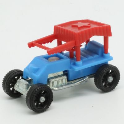 Ü-Ei Metallfiguren Dragster mit Metallboden Serie 1 EU 1981 - 2