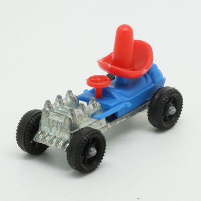 Ü-Ei Metallfiguren Dragster mit Metallboden Serie 1 EU 1981 - 3