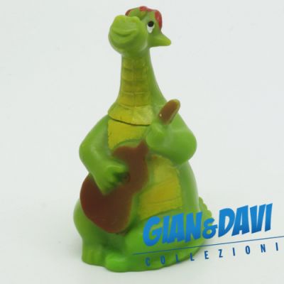 Ferrero Kinder Ü-Ei - Alte Hartplastikfigurenx 1980 5 Elliot mit gitarre