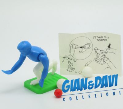 Ferrero Kinder Ü-Ei - Steckfiguren Kegler 1984 + BPZ