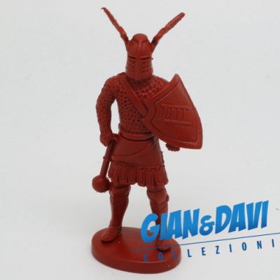 Ferrero Kinder Ü-Ei - Steckfiguren RP Ritter 1985 - 02 Rotbraun