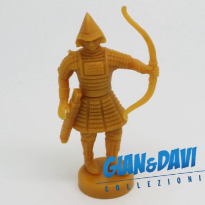 Ferrero Kinder Ü-Ei - Steckfiguren RP Samurai 1985 - 01 Gelb