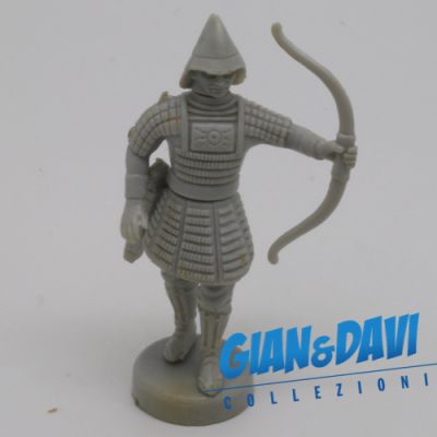 Ferrero Kinder Ü-Ei - Steckfiguren RP Samurai 1985 - 01 Grau