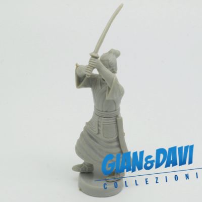Ferrero Kinder Ü-Ei - Steckfiguren RP Samurai 1985 - 04 Grau