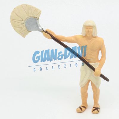 Ferrero Kinder Ü-Ei Alte Hartplastik-figuren Ägypter 1976 Sklave macht Luft