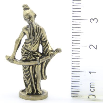 Ferrero Kinder Ü-Ei Soldatini Metallfiguren Figuren aus Chinesischen Sagen - 2 35mm Messing