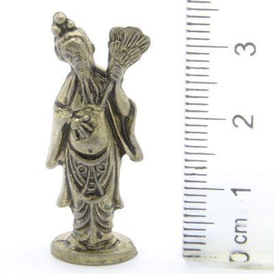 Ferrero Kinder Ü-Ei Soldatini Metallfiguren Figuren aus Chinesischen Sagen - 6 35mm Messing