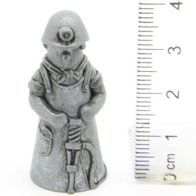 Ü-Ei-MF Fingerhut Miniaturen - Barufe Bauarbeiter Eisen