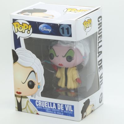 Funko Pop Disney 11 Serie 1 2352 Cruella de Vil SCATOLA DA VISIONARE A