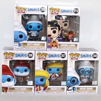 Funko Pop The Smurfs Asia Serie Completa 5 Differenti