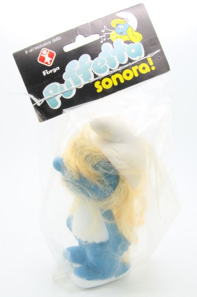 The Smurfs Furga 16cm 1718 Puffetta Sonora 1982 Puffi Puffo Schtroumpf Peyo