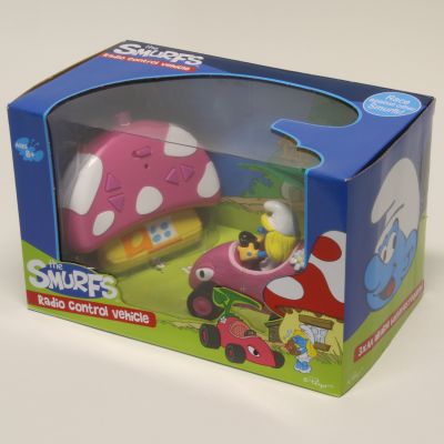 The Smurfs Goldie Mondo Toys Radio Control Vehicle SMR002 Smurfette's Leaf Coupe