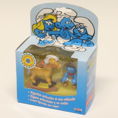 The Smurfs Ideal Ideal 1996 - 13020 Schtroumpf Cowboy Puffi Puffo Schtroumpf Peyo