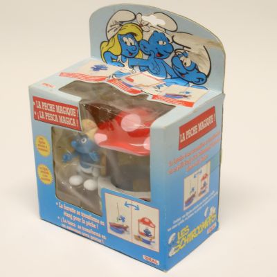 The Smurfs Ideal 1996 - 13030 La Peche Magique Puffi Puffo Schtroumpf Peyo