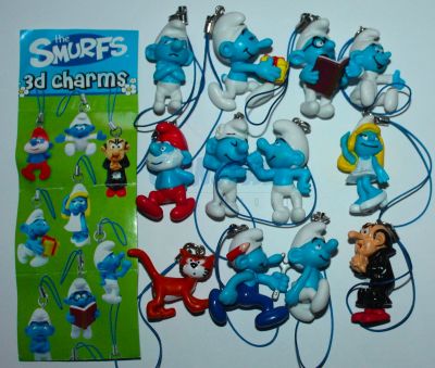 PUFFI 3D CHARM SERIE COMPLETA CHIARA