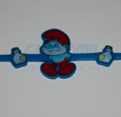 BRACCIALETTO GRANDE PUFFO BLU SCURO