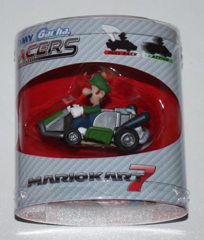 TOMY - NINTENDO MARIO KART 7 PULL-BACK LUIGI