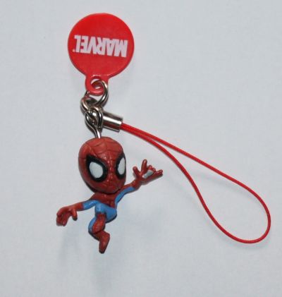 TOMY - CIONDOLI MARVEL HEROES BIG HEAD SPIDERMAN