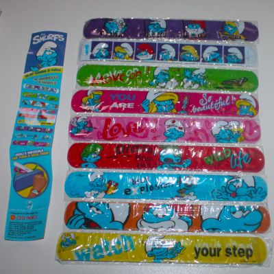 The Smurfs Slap Bands e Rulers