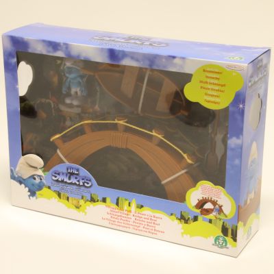 The Smurfs Jakks Pacific Giochi Preziosi 2011 GPZ29101 Il Ponte e la Barca 