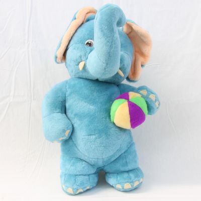 Kinder Ferrero Werbematerial Plüschfiguren BNL 1995 Funny Fanten Cluburlaub 70cm