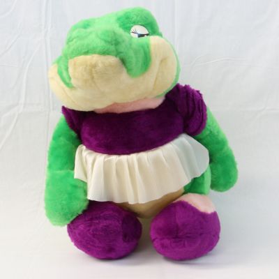 Kinder Ferrero Werbematerial Plüschfiguren Italien 1996 Crazy Crocos 60cm