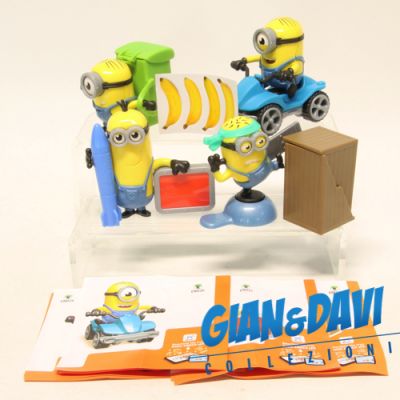 Kinder Sorpresa Maxi Ü-Ei - 2019 Despicable Me Minions Serie Completa END24 - 27