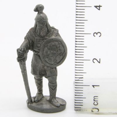 Ferrero Kinder Ü-Ei Soldatini Metallfiguren Krieger - 9A 40mm Eisen